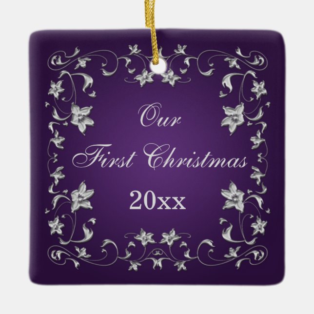 Nuestro primer ornamento navideño (Anverso)