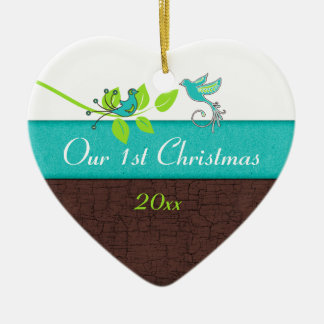 Nuestro primer ornamento navideño