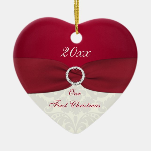 Nuestro primer ornamento navideño (Frente)