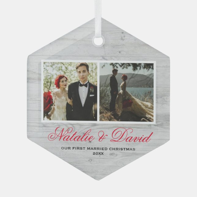 Nuestro primer ornamento navideño (Anverso)