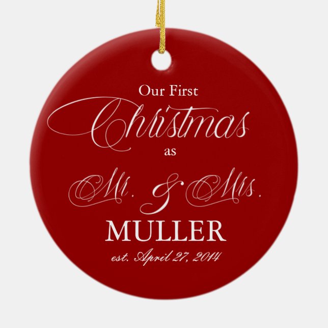 Nuestro primer ornamento navideño | Vacaciones (Atrás)