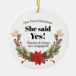 Nuestro primer Personalizable de ornamentos de Nav