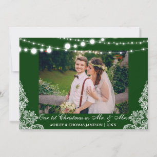 Nuestro primer Sr. Navidad y la tarjeta fotográfic