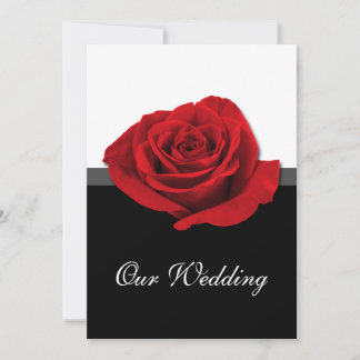 Nuestro Rosa de amor ~ Invitaciones a la boda