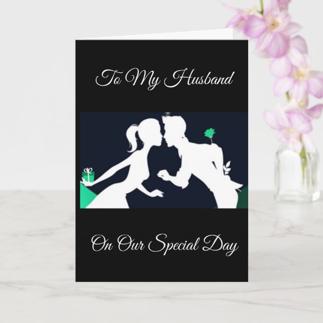 ***NUESTRO SEGUNDO ANIVERSARIO*** TARJETA ANIVERSA (Orquídea)