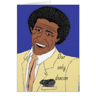 Nuestro único diácono