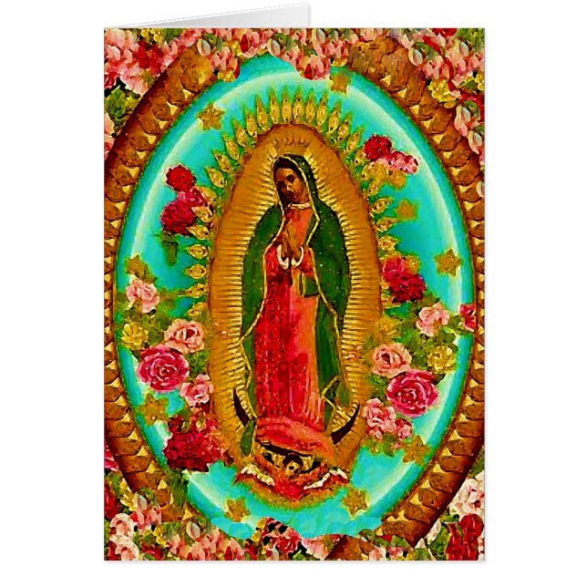 Nuestro Virgen María mexicano del santo de señora (Frente)
