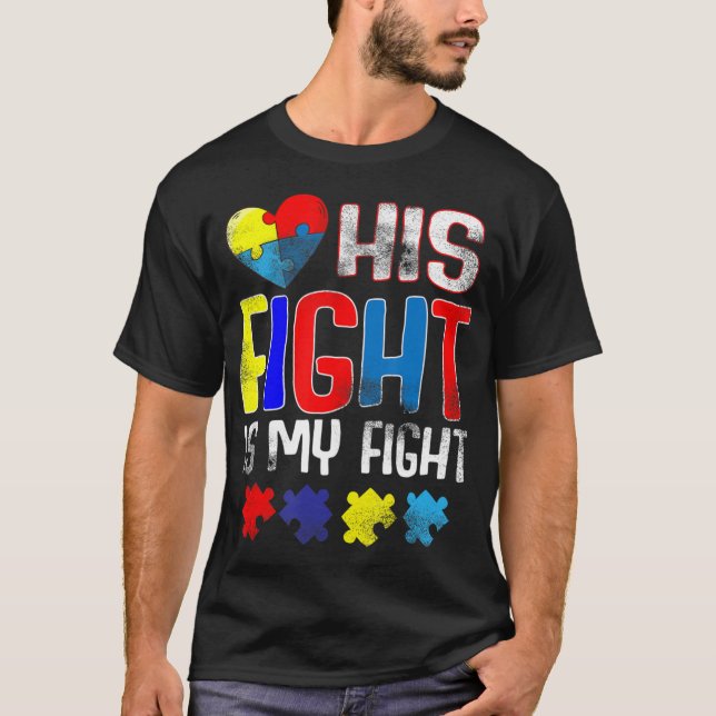 Nuestros Camisetas de Autism Awareness son impresc (Anverso)