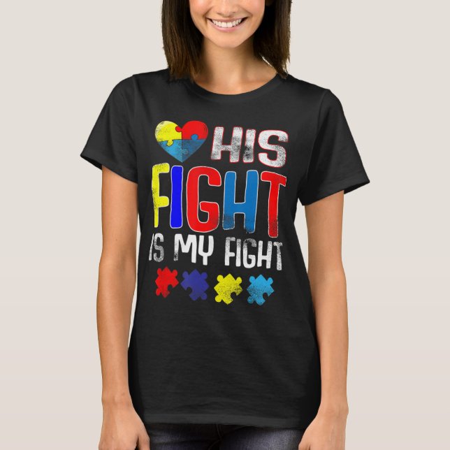 Nuestros Camisetas de Autism Awareness son impresc (Anverso)