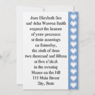 Nuestros corazones de 8 bits en la invitación a la