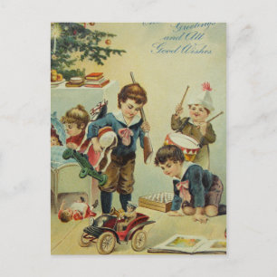 Nuestros juguetes del navidad - era de Edwardian