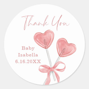 Nuestros Pegatinas de Baby Shower de Sweetie Valen