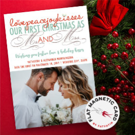 Nuestros primeros Navidades como Sr. y Sra. Photo 