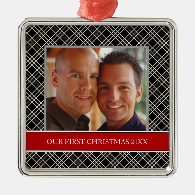 Nuestros primeros ornamentos de festividades navid (Frente)