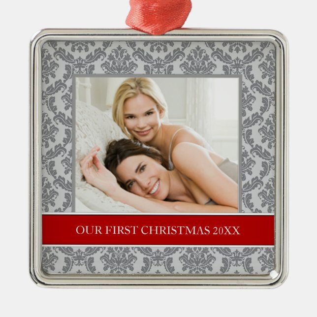 Nuestros primeros ornamentos del día de fiesta de (Frente)