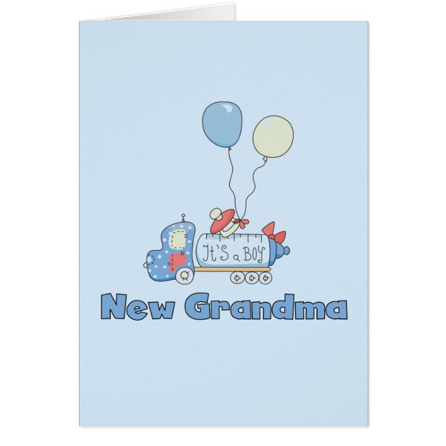 Nueva Abuela de Boy Camisetas y Regalos (Frente)