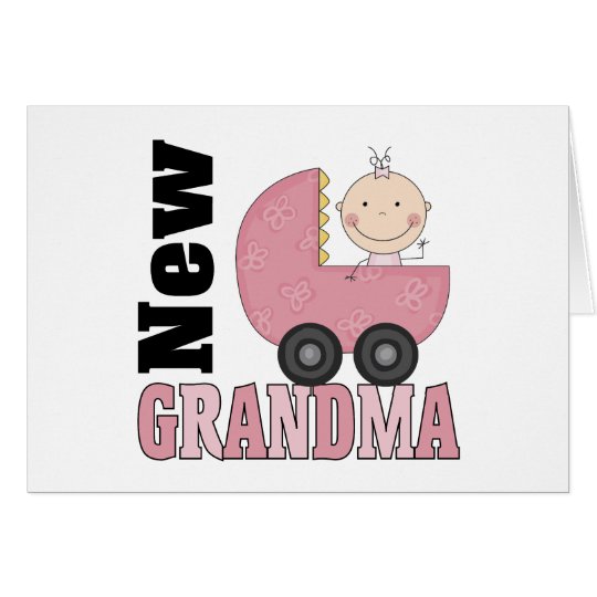 Nueva abuela tarjeta de felicitación | Zazzle