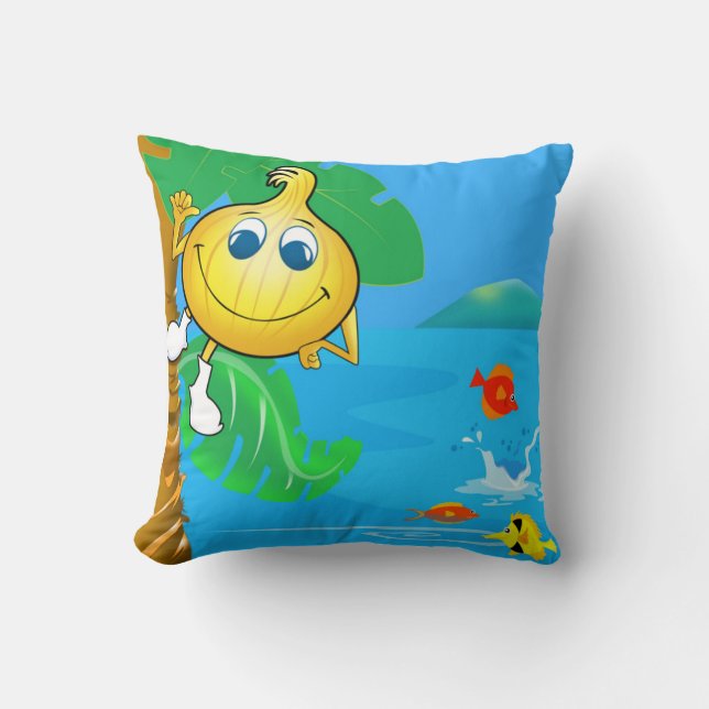 Nueva almohada de la aventura del sweety (Anverso)