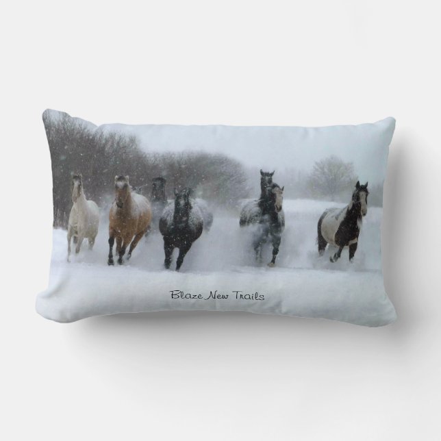 Nueva almohada del caballo de los rastros del (Anverso)