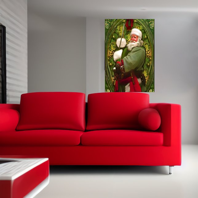 Nueva apariencia de Santa Claus | Poster de arte d (Subido por el creador)