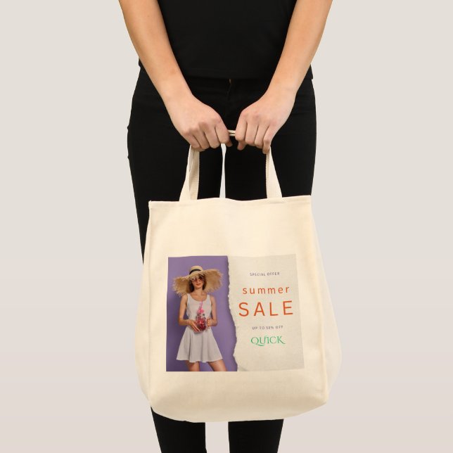 Nueva bolsa de compras premium para mujeres – Eleg (Anverso (producto))