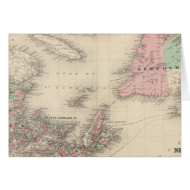 Nueva Brunswick y Nueva Escocia (Anverso (Horizontal))