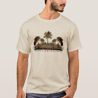 Nueva camisa de palma de Smyrna Beach Florida