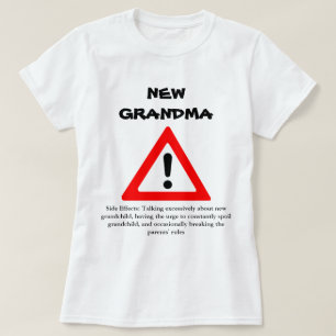 Nueva camisa divertida de la abuela