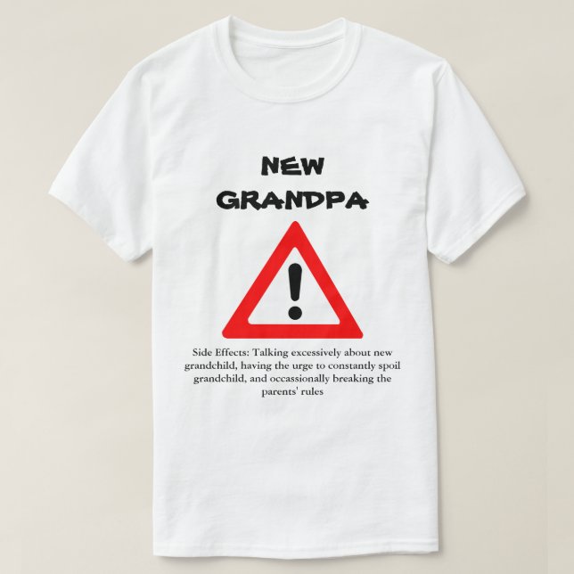 Nueva camisa divertida del abuelo (Diseño del anverso)