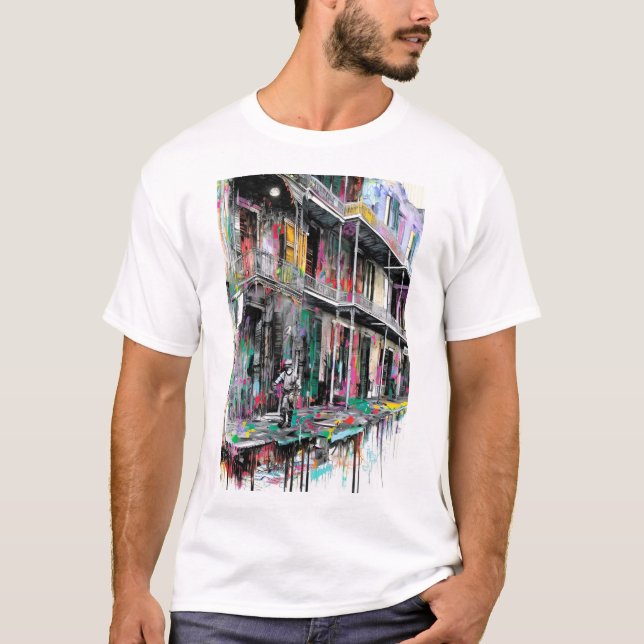 Nueva camiseta artística de arte (Anverso)