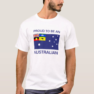 Nueva camiseta australiana de la bandera