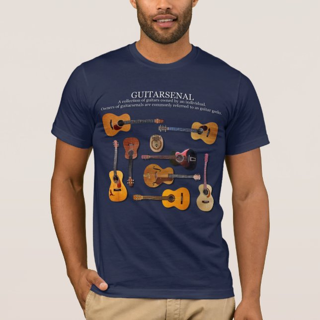Nueva camiseta de Guitarsenal (Anverso)