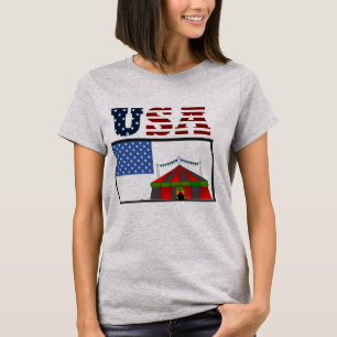Nueva camiseta de la bandera de EE. UU.