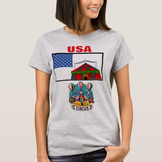 Nueva camiseta de la bandera de EE. UU. (Anverso)
