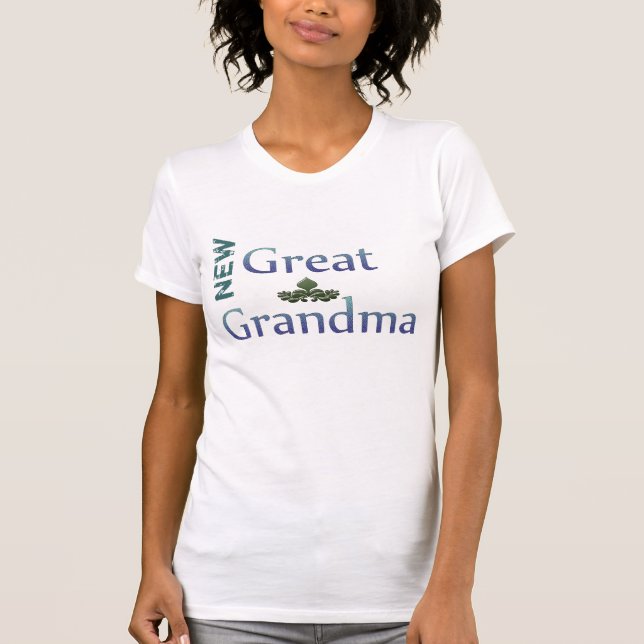 NUEVA camiseta de las señoras de la Grande-Abuela (Anverso)