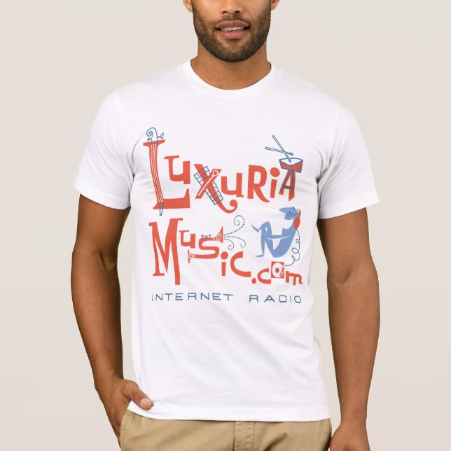 Nueva camiseta de LuxuriaMusic (Anverso)
