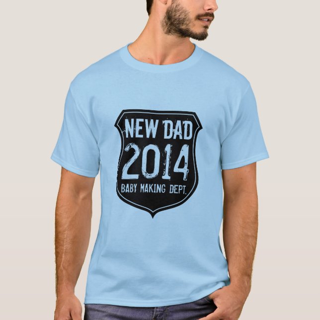 Nueva camiseta de Papá 20XX para el padre del bebé (Anverso)