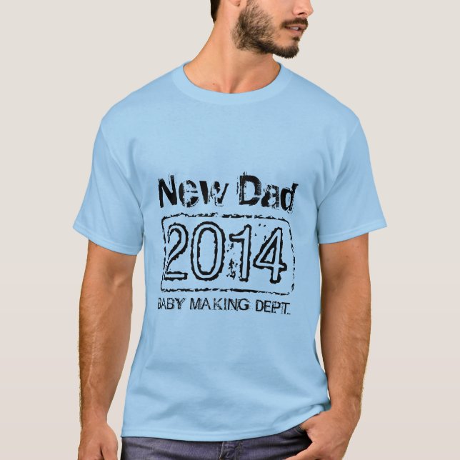 Nueva camiseta de Papá 20XX para padre| departamen (Anverso)
