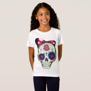 nueva camiseta del cráneo del azúcar de la escue