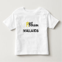 Nueva camiseta del niño de la edad de los patos