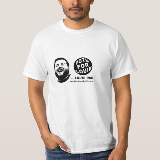 NUEVA camiseta histérica de Louie, la vivienda de (Anverso)