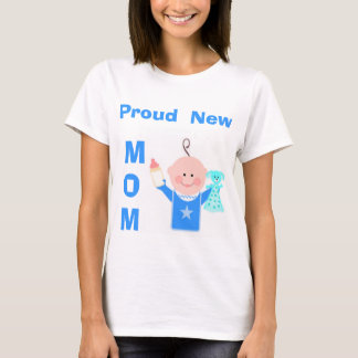 Nueva camiseta orgullosa de la mamá (bebé)
