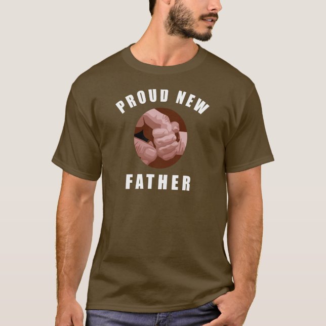 Nueva camiseta orgullosa del padre (Anverso)
