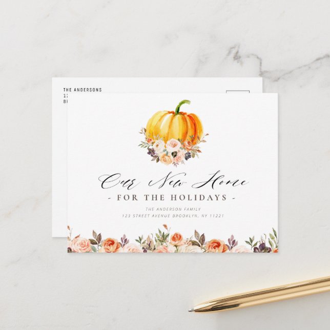 NUEVA CASA DE VACACIONES, postal de agradecimiento (Anverso/Reverso In Situ)