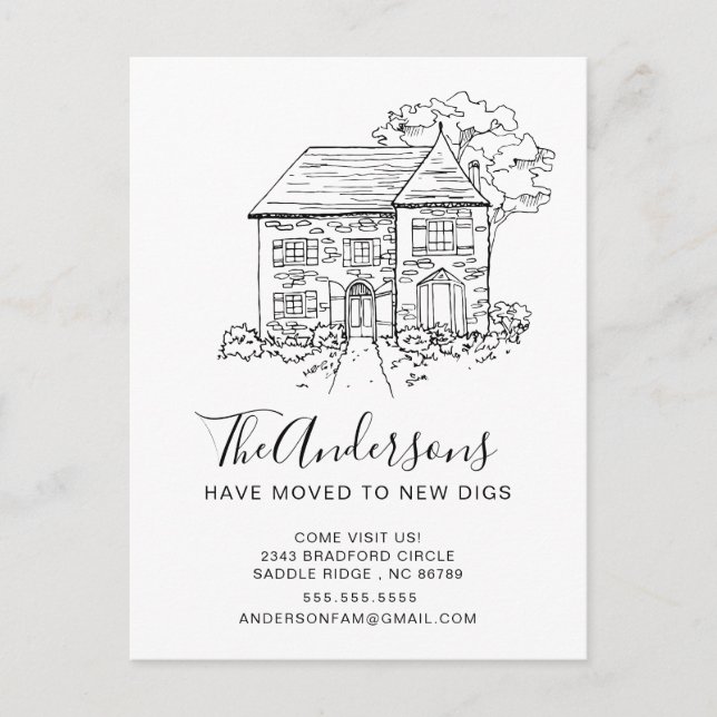 Nueva Casa | Invitación móvil (Anverso)