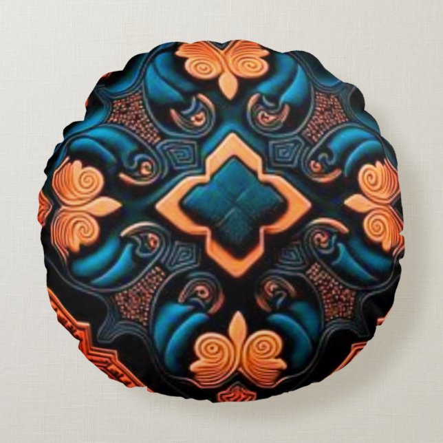 Nueva colección o almohadas redondas (Anverso)