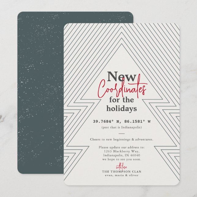 Nueva coordinación Invitación de movimiento de vac (Anverso / Reverso)