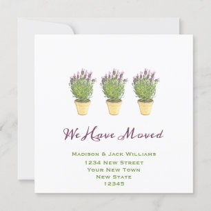Nueva dirección elegante Invitación móvil
