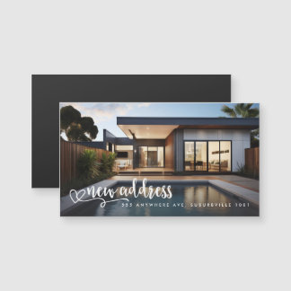 Nueva dirección Moving House Home Photo Magnet