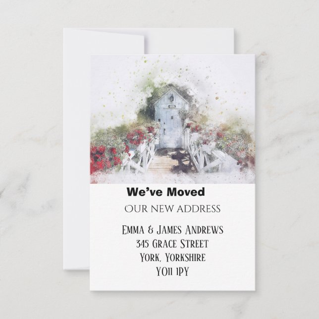 Nueva dirección que hemos movido la Invitación de  (Anverso)